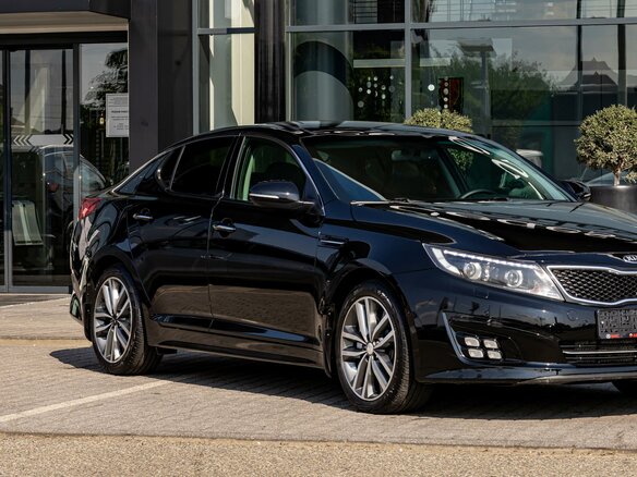2014 Kia Optima III Рестайлинг, чёрный - вид 6