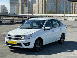 2015 Lada (ВАЗ) Granta I, белый, 445000 рублей, вид 4