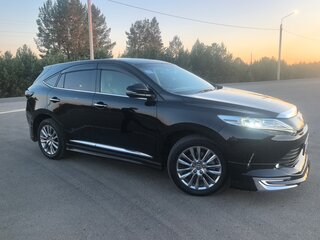 2019 Toyota Harrier III (XU60) Рестайлинг, чёрный, 2850000 рублей, вид 3