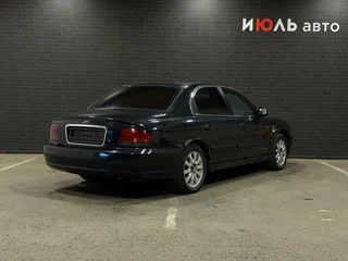 2007 Hyundai Sonata ТагАЗ IV (EF) Рестайлинг, чёрный, 350000 рублей, вид 2