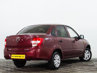 2012 Lada (ВАЗ) Granta I, фиолетовый, 309000 рублей, вид 4