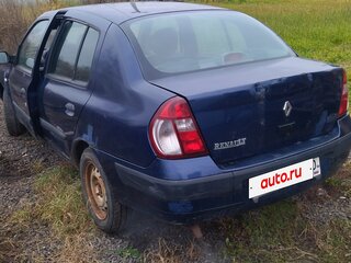 2005 Renault Symbol I Рестайлинг, синий, 135000 рублей, вид 4