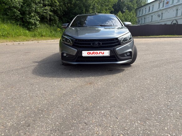 2019 Lada (ВАЗ) Vesta I, серый, 850000 рублей - вид 1
