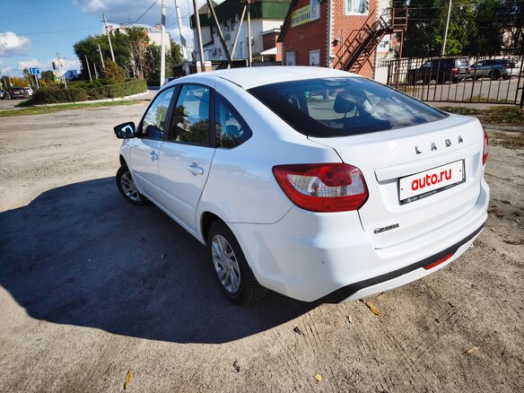 2024 Lada (ВАЗ) Granta I Рестайлинг, белый, 790000 рублей - вид 5
