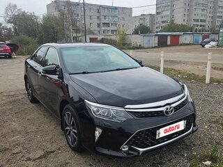 2014 Toyota Camry US Market VII (XV50) Рестайлинг, чёрный, 1510000 рублей, вид 1