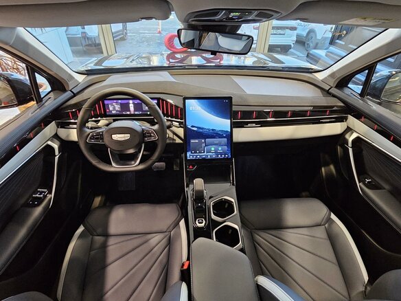 2026 Geely Atlas II, зелёный - вид 17