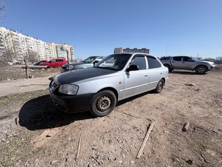 2005 Hyundai Accent ТагАЗ II, серебристый, 320000 рублей, вид 1