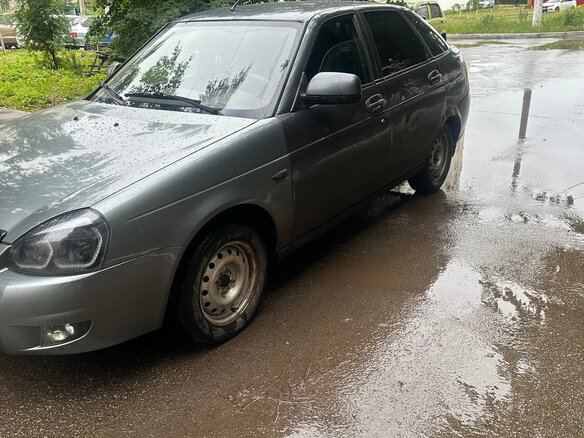 2014 Lada (ВАЗ) Priora I Рестайлинг, зелёный - вид 1