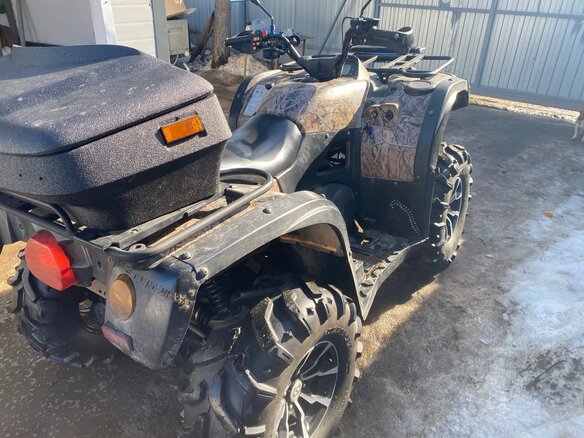 2012 Stels ATV-500, чёрный, 420000 рублей - вид 1
