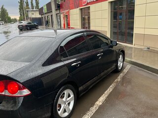 2008 Honda Civic VIII, чёрный, 710000 рублей, вид 3