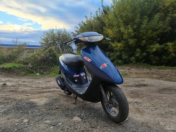 1995 Honda Dio, синий, 60000 рублей - вид 1