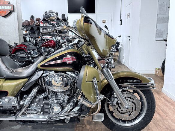 2007 Harley-Davidson Electra Glide, зелёный, 1199000 рублей - вид 8