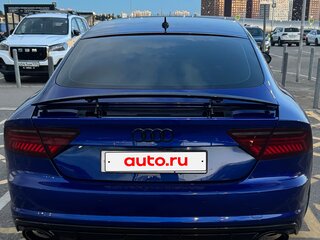 2015 Audi A7 I (4G) Рестайлинг, синий, 3600000 рублей, вид 5