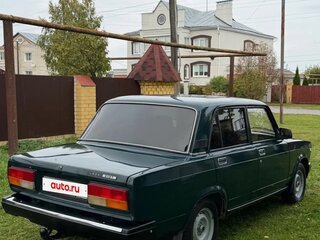 2007 Lada (ВАЗ) 2107, зелёный, 289000 рублей, вид 1