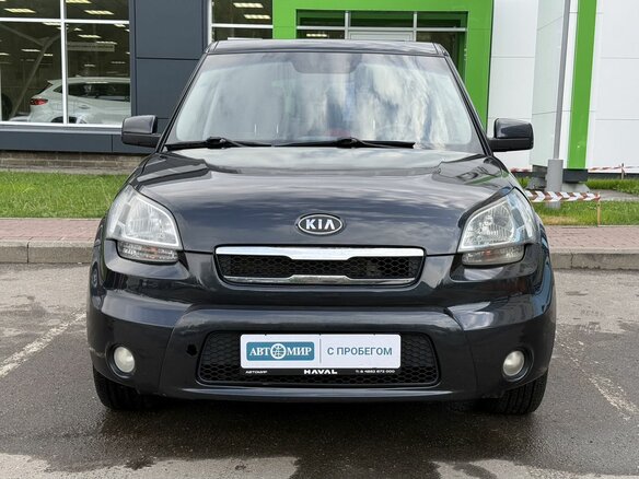 2009 Kia Soul I, чёрный - вид 1