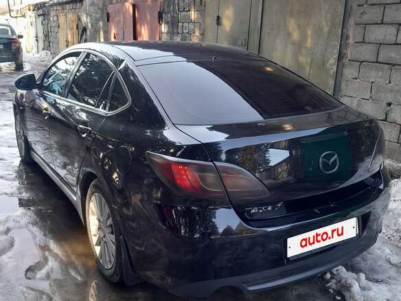 2007 Mazda 6 II (GH), чёрный, 650000 рублей - вид 3
