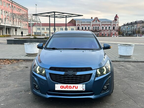 2014 Chevrolet Cruze I Рестайлинг, синий, 850000 рублей - вид 5