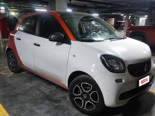 2015 Smart Forfour II, белый, 995000 рублей, вид 2