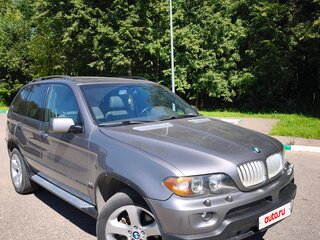 2004 BMW X5 3.0i I (E53) Рестайлинг, серый, 1150000 рублей, вид 2