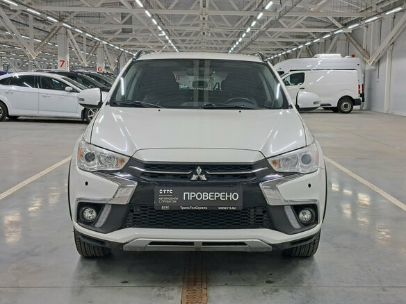 2018 Mitsubishi ASX I Рестайлинг 2, белый, 1640000 рублей - вид 1