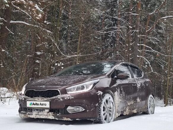 2014 Kia Ceed II, коричневый, 1200000 рублей - вид 2
