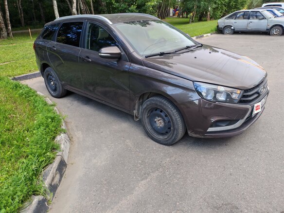 2021 Lada (ВАЗ) Vesta SW I, коричневый, 1400000 рублей