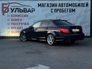 2011 Mercedes-Benz C-Класс 180 BlueEFFICIENCY III (W204) Рестайлинг, синий, 1320000 рублей, вид 4