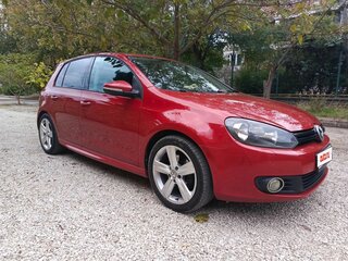 2011 Volkswagen Golf VI, красный, 900000 рублей, вид 5
