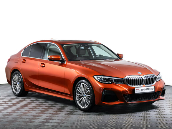 2020 BMW 3 серии 320i VII (G2x), оранжевый - вид 2