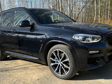 2019 BMW X3 30d xDrive III (G01), чёрный, 4350000 рублей, вид 3