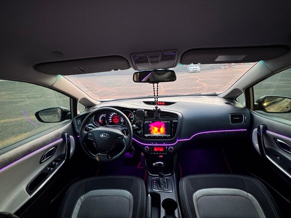 2013 Kia Ceed II, бежевый, 1250000 рублей - вид 7