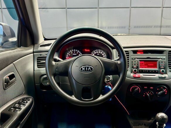 2010 Kia Rio II Рестайлинг, синий, 499000 рублей - вид 13