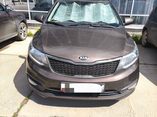 2017 Kia Rio III Рестайлинг, коричневый, 1150000 рублей, вид 2