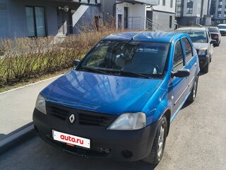 2005 Renault Logan I, синий, 285000 рублей, вид 1
