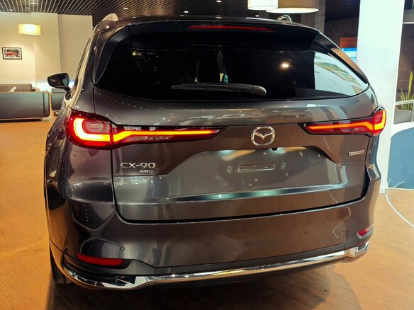 2026 Mazda CX-90, серый - вид 14