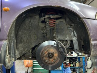 1996 Chrysler Stratus, фиолетовый, 150000 рублей, вид 4
