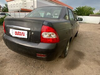 2007 Lada (ВАЗ) Priora I, чёрный, 175000 рублей, вид 5