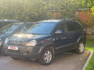 2007 Hyundai Tucson I, синий, 999999 рублей, вид 1