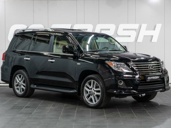 2009 Lexus LX 570 III, чёрный