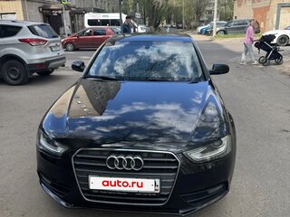 2014 Audi A4 IV (B8) Рестайлинг, чёрный, 1550000 рублей, вид 2