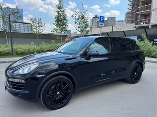 2012 Porsche Cayenne Diesel II (958), чёрный, 2490000 рублей, вид 3