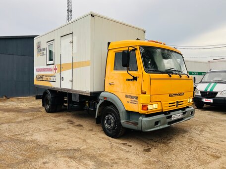 2008 КамАЗ 4308, жёлтый, 2200000 рублей, вид 3