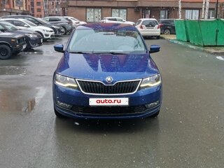 2019 Skoda Rapid I Рестайлинг, синий, 1450000 рублей, вид 1
