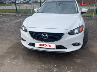 2017 Mazda 6 III (GJ) Рестайлинг, белый, 1800000 рублей, вид 1