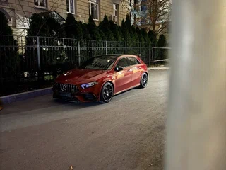 2022 Mercedes-Benz A-Класс AMG 45 AMG II (W177), красный, 4985000 рублей, вид 1