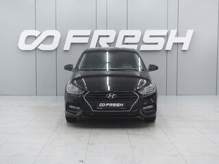 2019 Hyundai Solaris II, чёрный, 1269000 рублей, вид 3