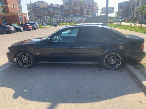 2002 BMW 5 серии 530d IV (E39) Рестайлинг, чёрный - вид 4