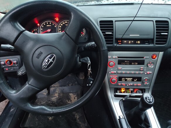 2004 Subaru Outback III, голубой, 485000 рублей - вид 22