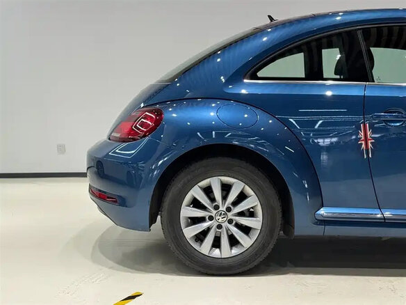 2019 Volkswagen Beetle II (A5), синий - вид 5
