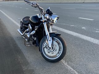 2002 Kawasaki VN1500 Vulcan, синий, 365000 рублей, вид 4